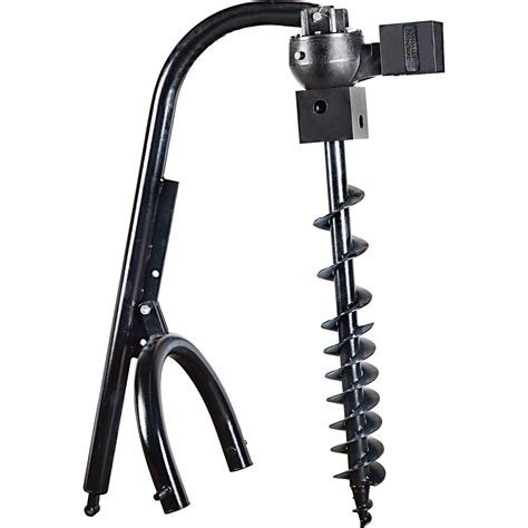 The mounting assembly weighs 142 pounds and is compatible with Cat-1 hitch types. . 3 point post hole auger